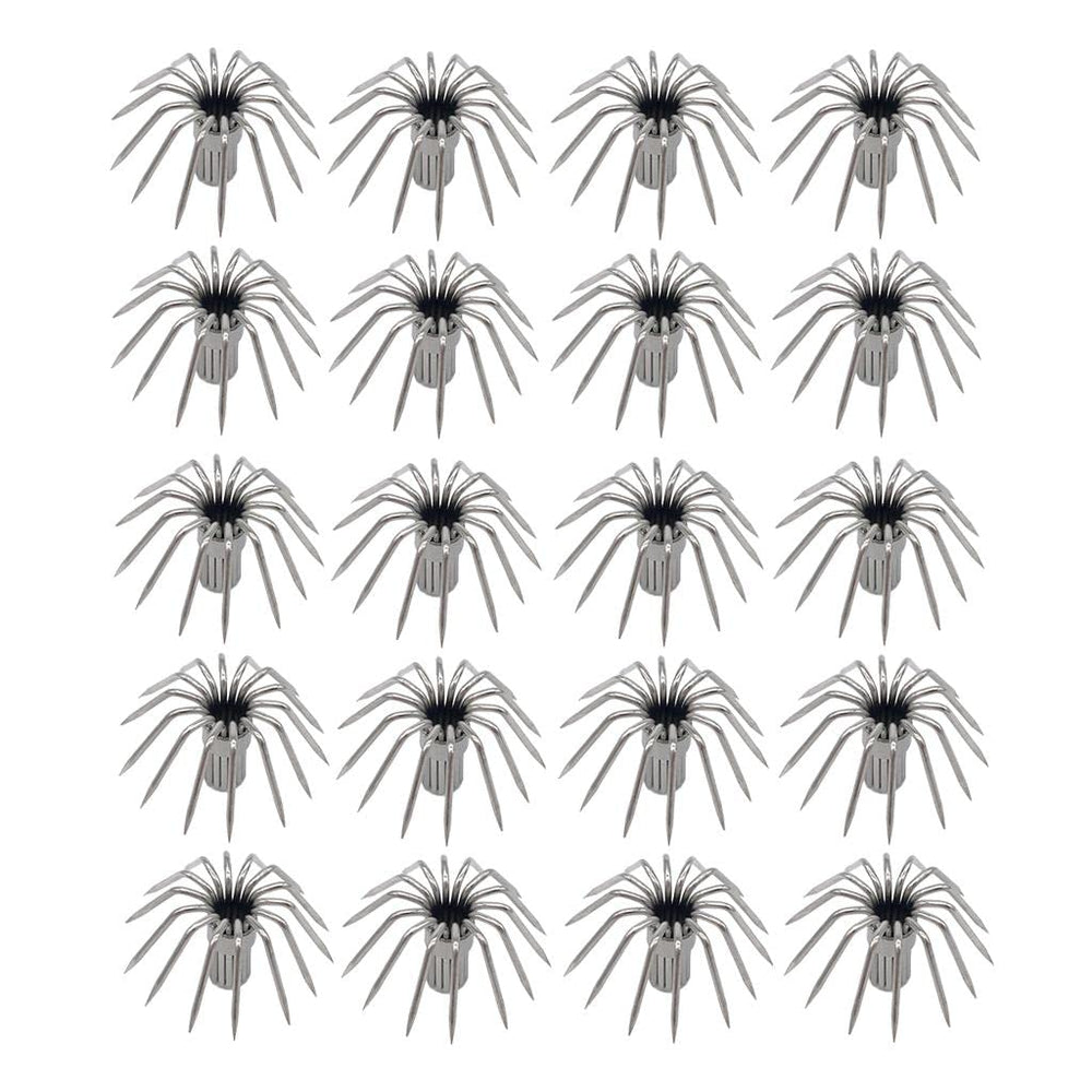LoveinDIY stainless steel squid hooks in five sizes support versatile rigging and lure construction.