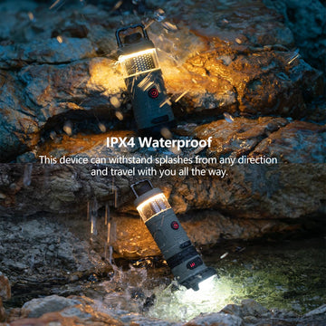 LOVORK 7-in-1 lantern spotlight 300lm for distant details