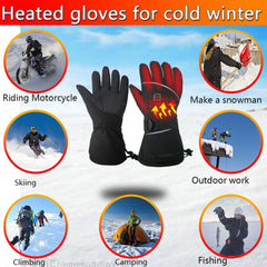 LPCRILLY heated gloves battery pack provides several hours of cordless warmth.