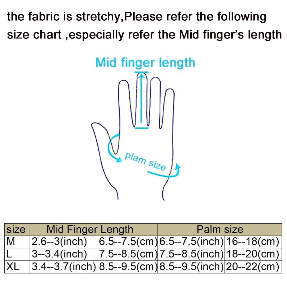 LPCRILLY heated gloves non-slip palm improves grip in icy conditions.