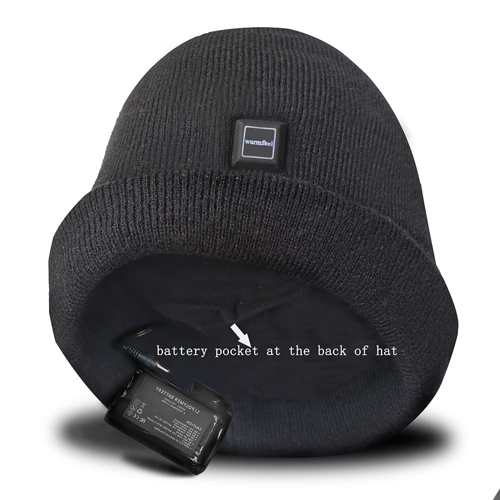 LPCRILLY heated hat material being hand or machine washed after battery removal