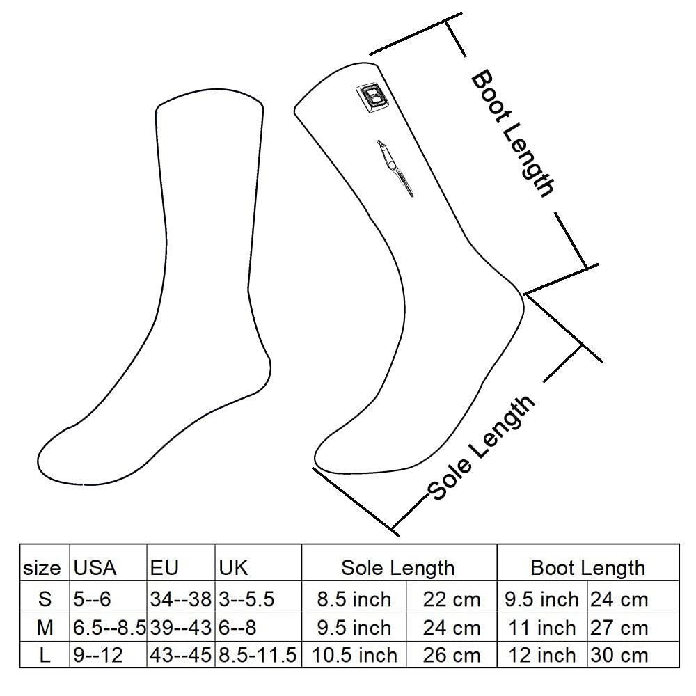 LPCRILLY heat level controls with color indicators for comfort.
