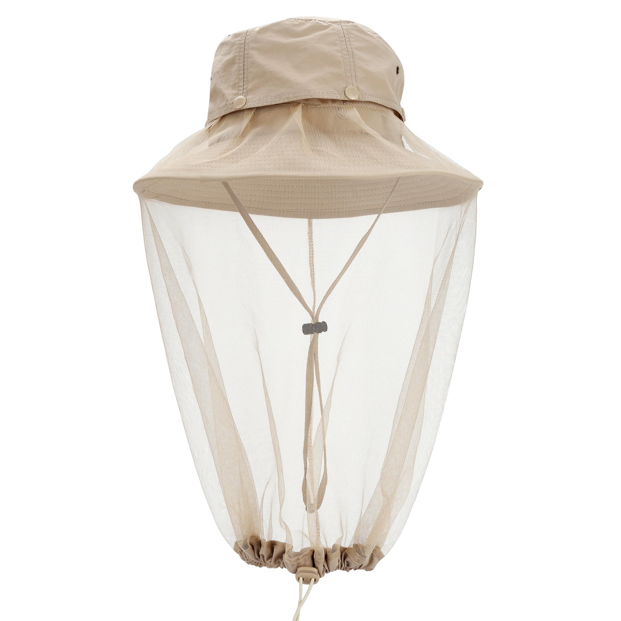 Hat with carrying bag ready for outdoor use