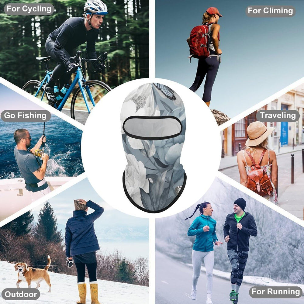 LPSADGF neck gaiter folded compact for easy packing and travel.