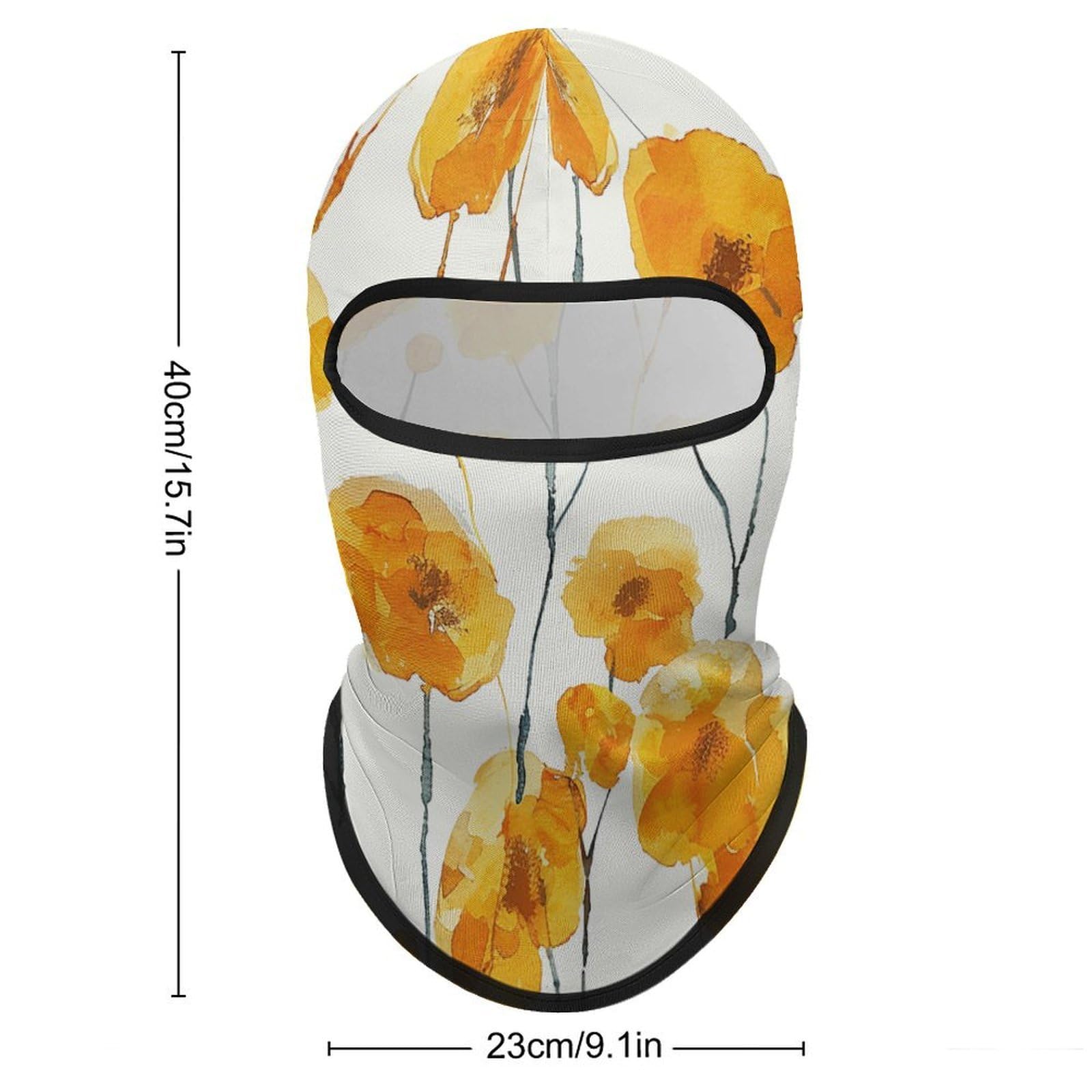LPSADGF balaclava-style gaiter designed for skiing or snowboarding warmth.