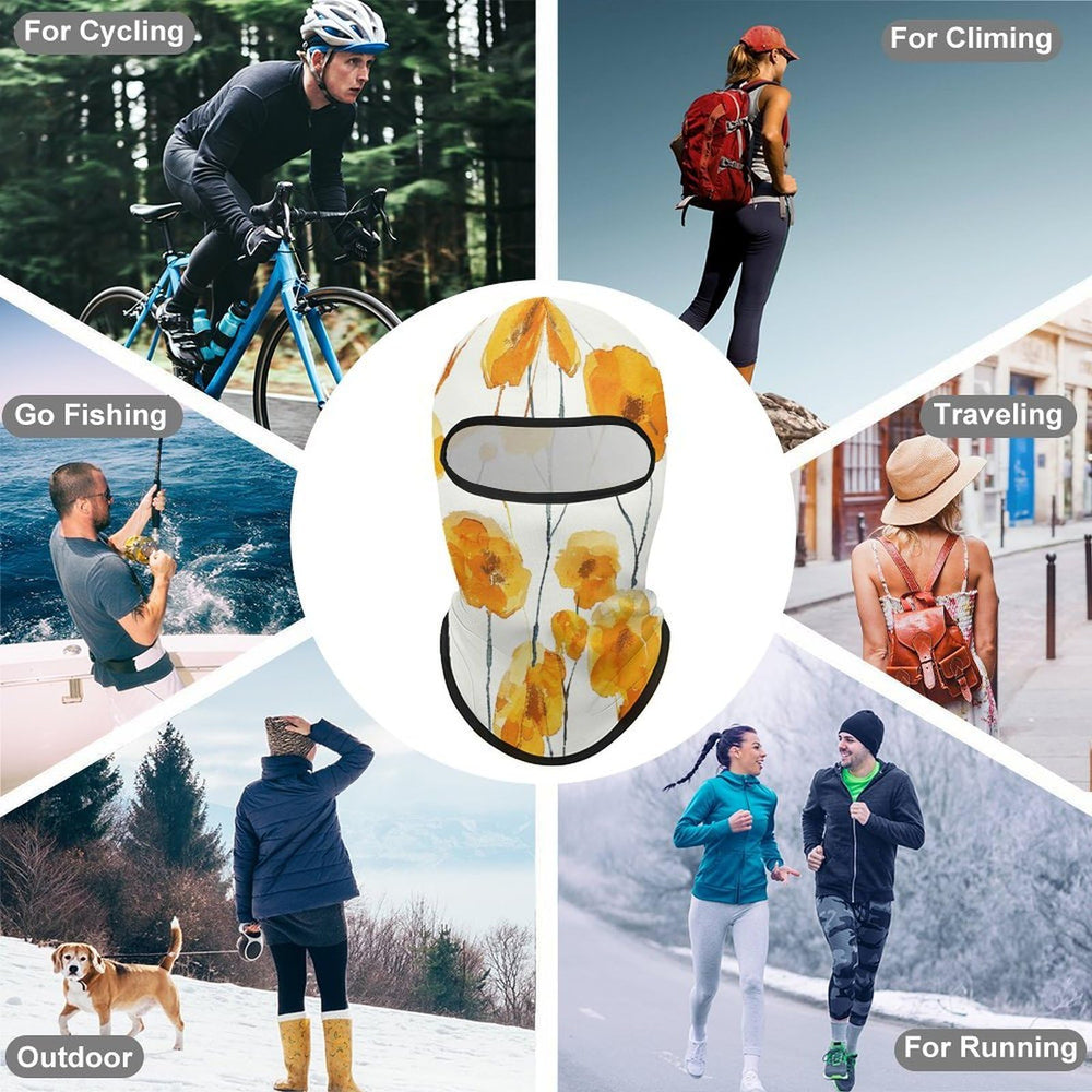 LPSADGF headband-style gaiter for sweat management during workouts.