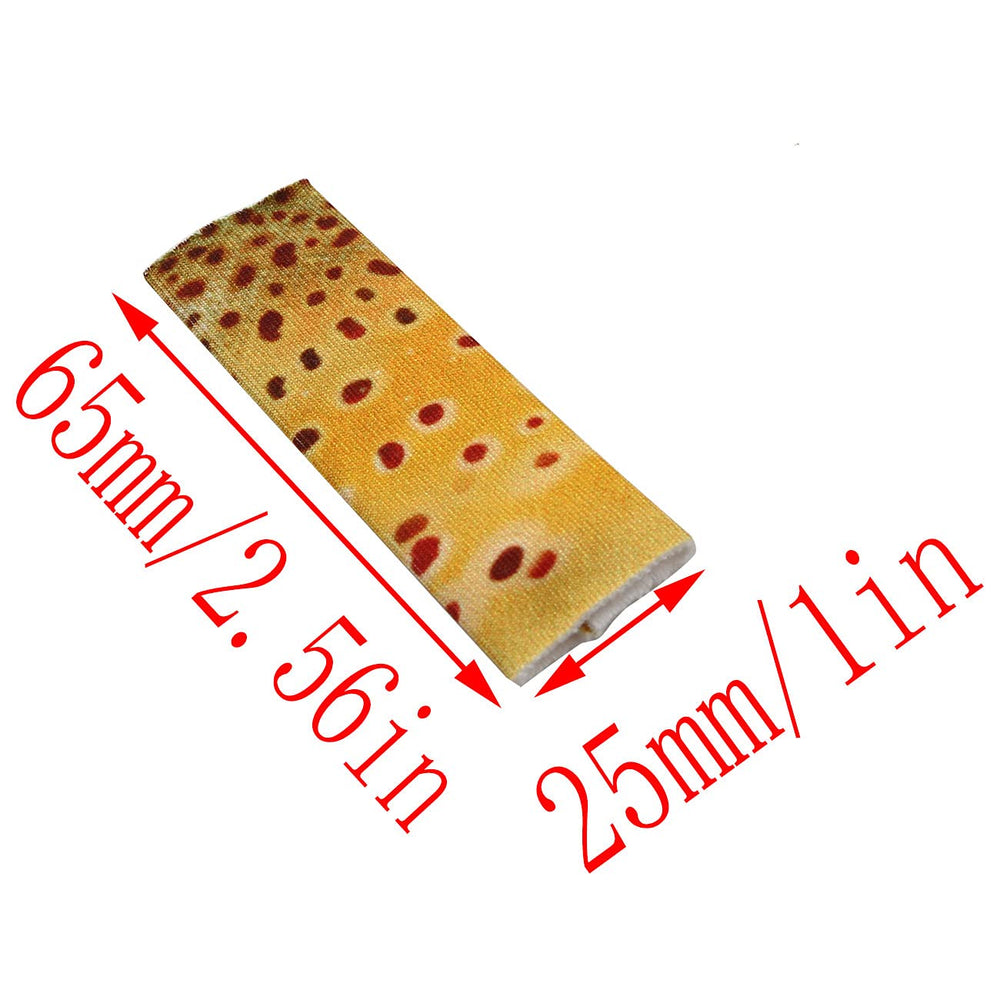 Close-up of elastic breathable finger protector fabric