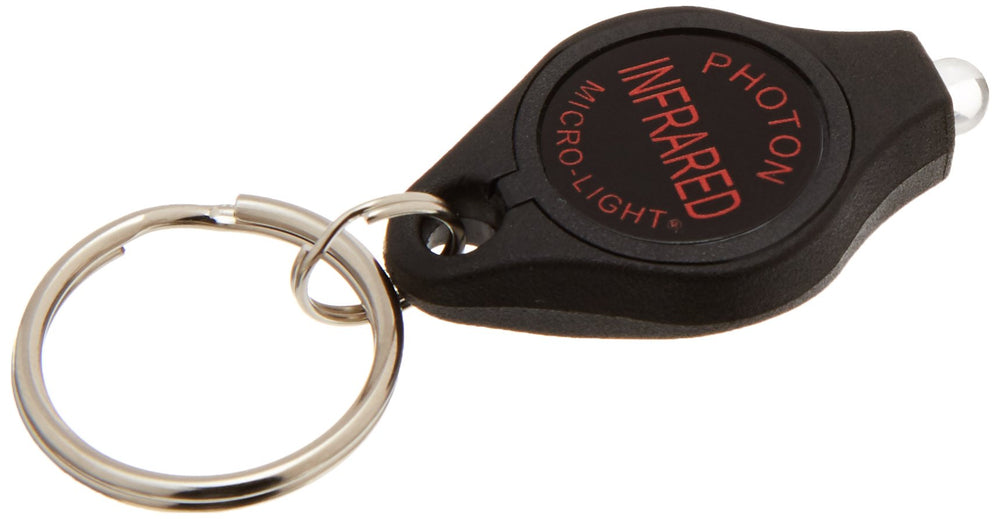 LRI Photon Micro-Light front view showing compact keychain brightness for night use
