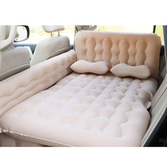 LRKKJQ car air mattress for Jetta A6 side view ensures spacious backseat sleep.