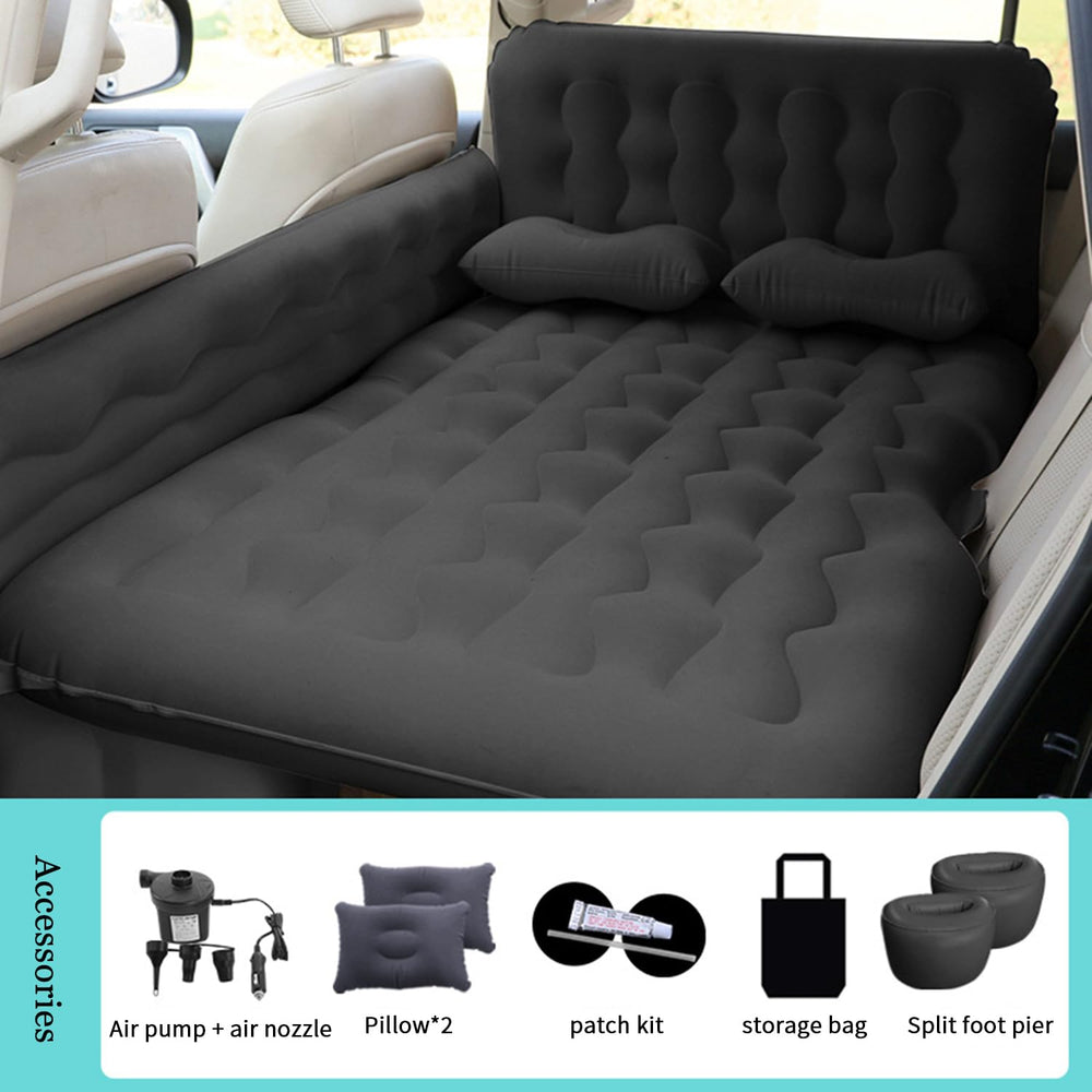 LRKKJQ inflatable pillow back seat adds comfort during travel