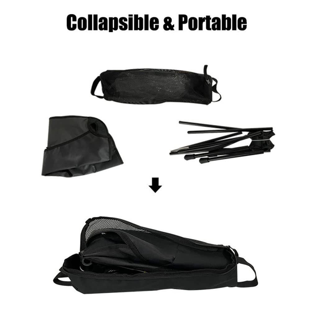 LSLANSOON seat top close-up highlights rugged aluminum alloy frame supporting weight.