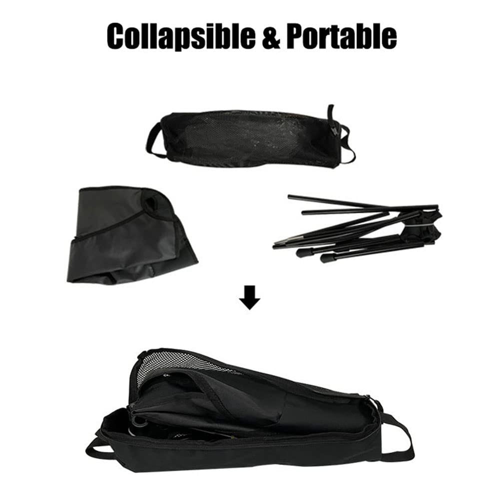 LSLANSOON seat top close-up highlights rugged aluminum alloy frame supporting weight.
