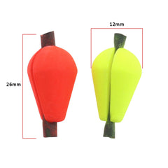 Array of 20 foam float indicators