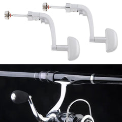 Rocker arm replacement for fishing reel handle
