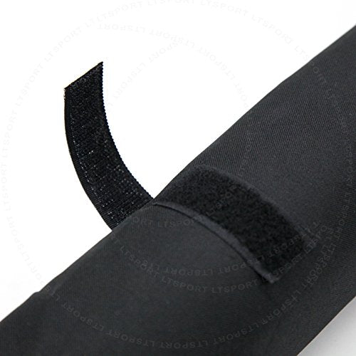 LT Sport anti-vibration pad reduces noise and movement on uneven racks.