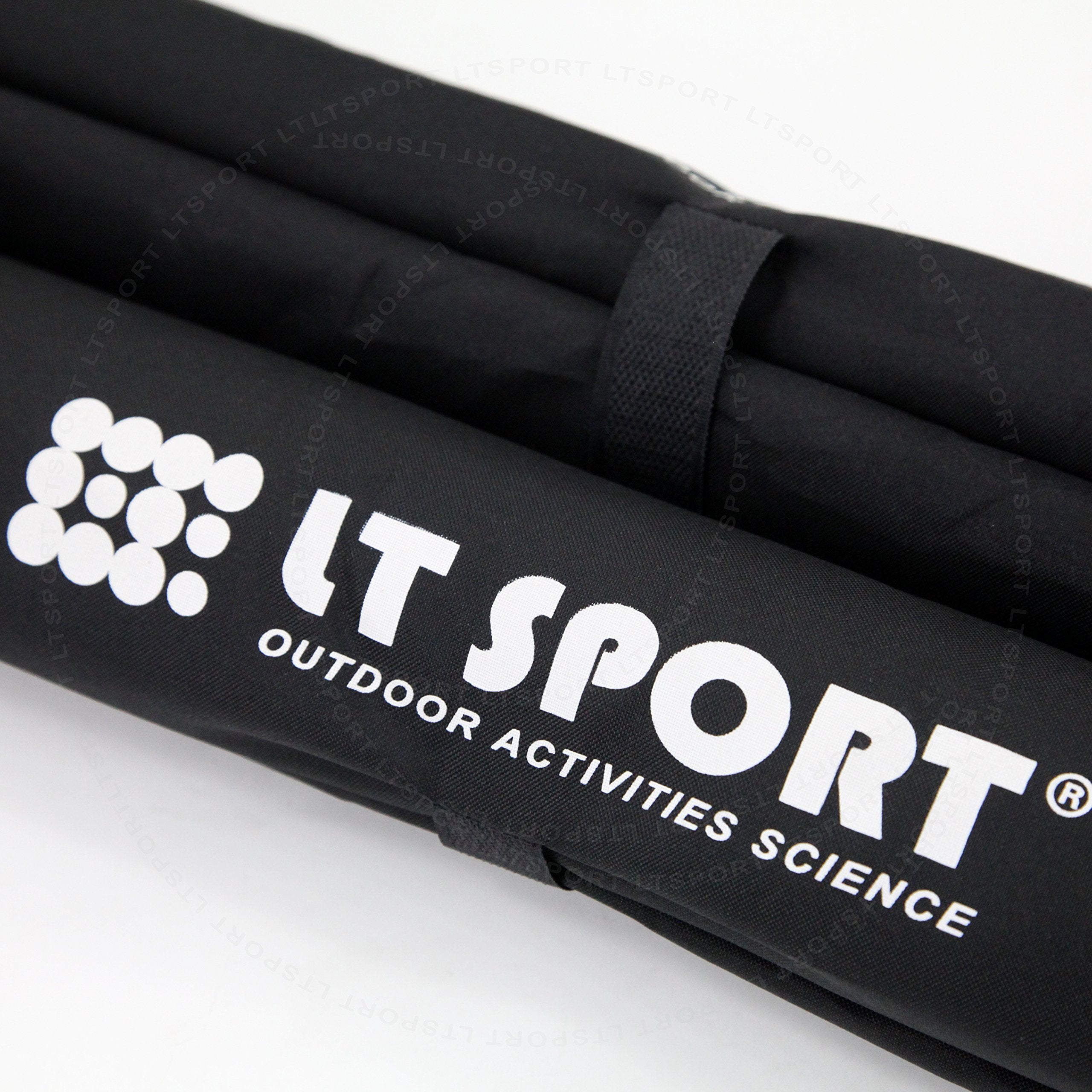 LT Sport round soft pad on rails makes loading gentle on gear.