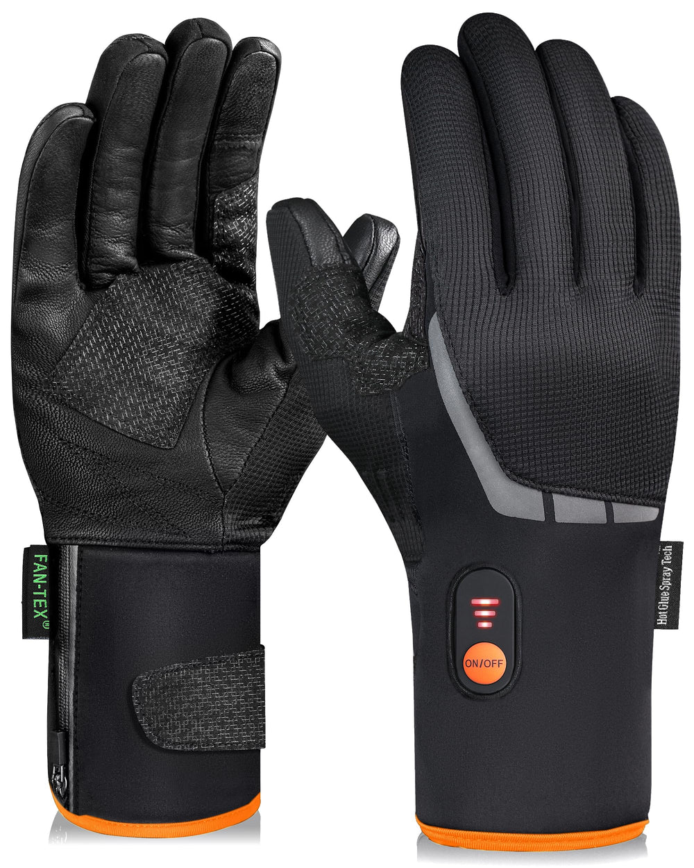 Luckcolor heated gloves with heating wires deliver steady warmth for outdoor use.