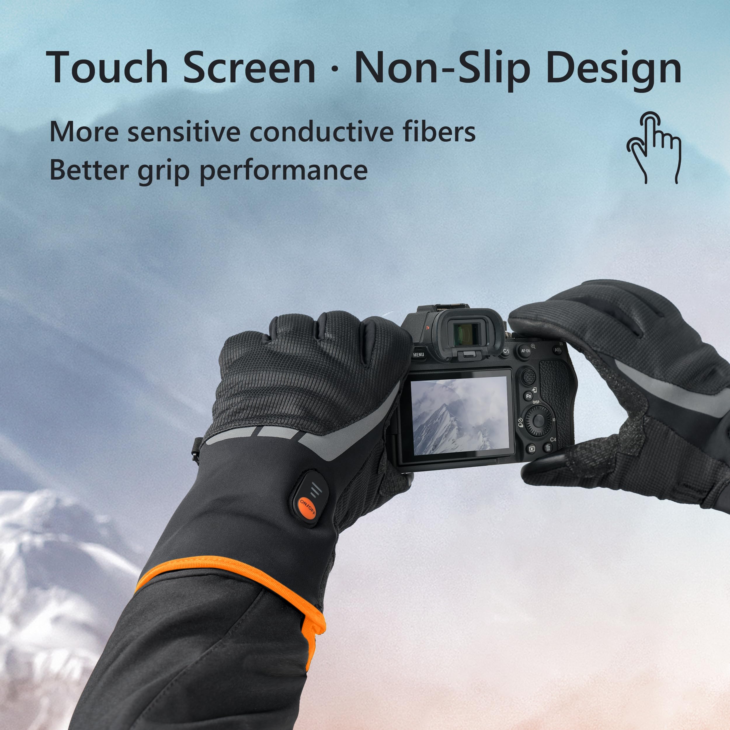 Luckcolor heated gloves support arthritis and Raynaud’s comfort through warmth.