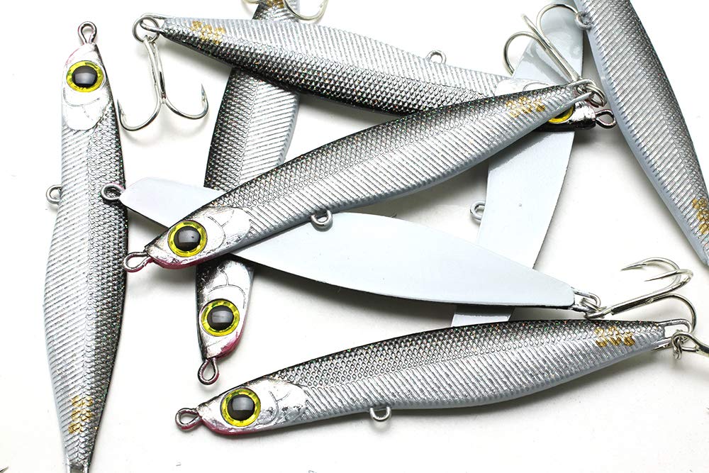 LUCKY CRAFT SW Wander 3D eyes close-up shows lifelike baitfish look for higher strikes