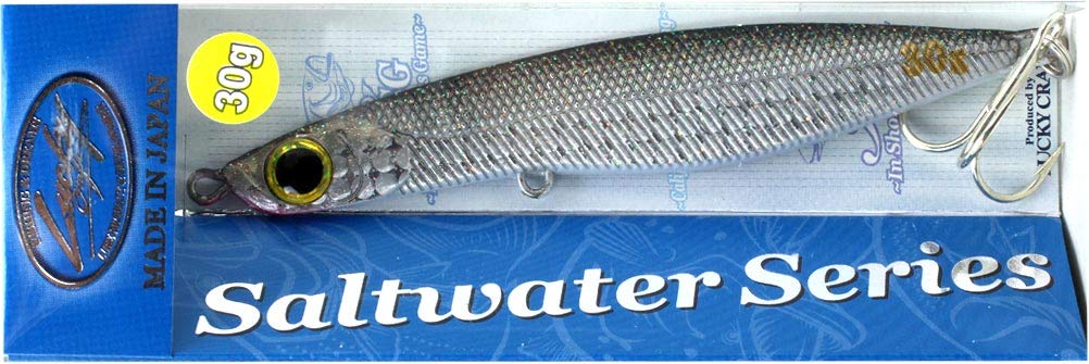 LUCKY CRAFT SW Wander jig in surf conditions demonstrates versatile inshore retrieves
