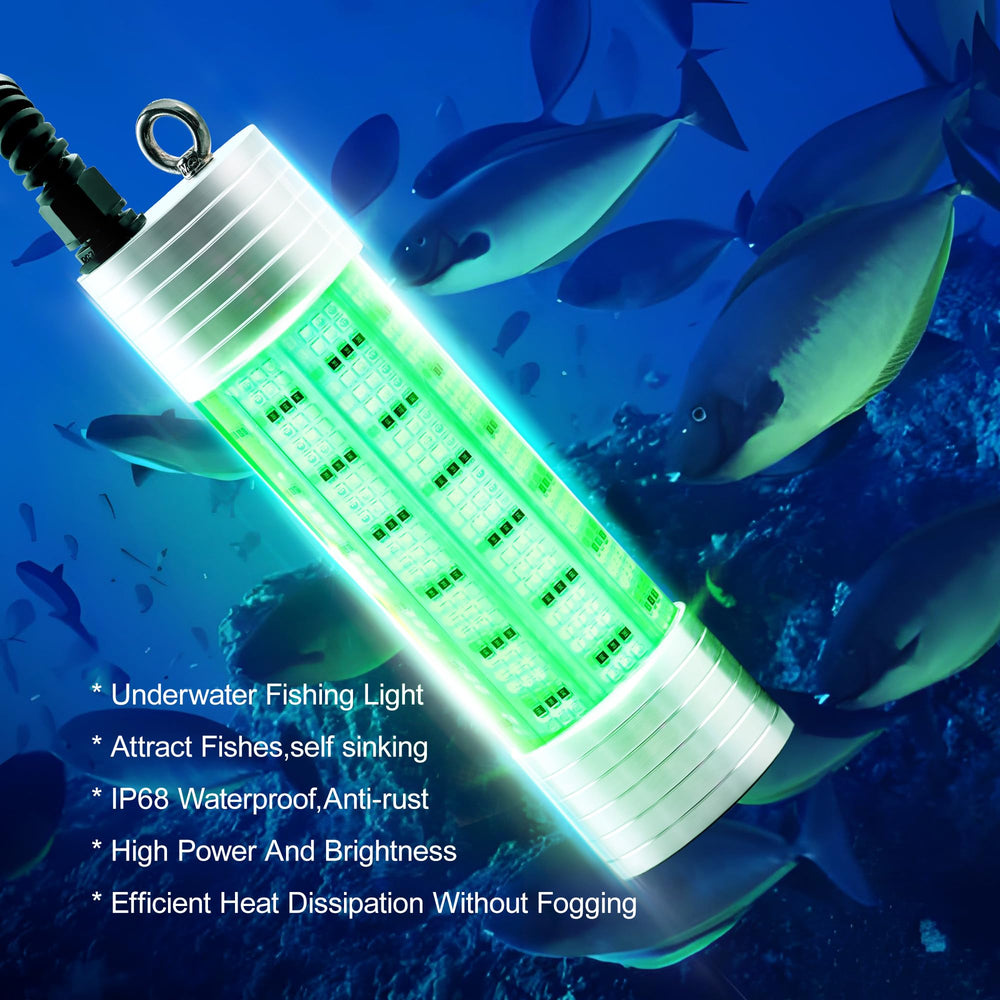 Durable, corrosion-resistant fishing light ideal for kayaks and docks