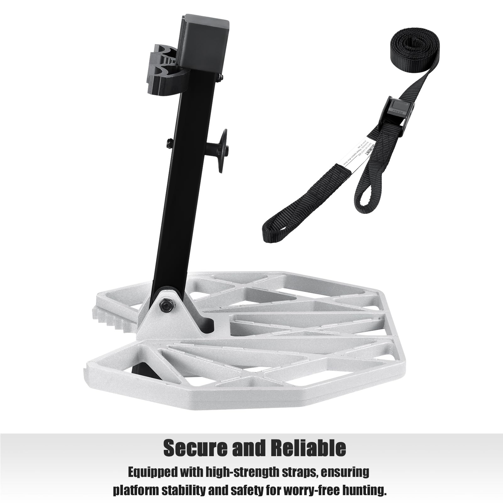 Lucky Clover saddle-platform-non-slip-design offers extra grip during movement.