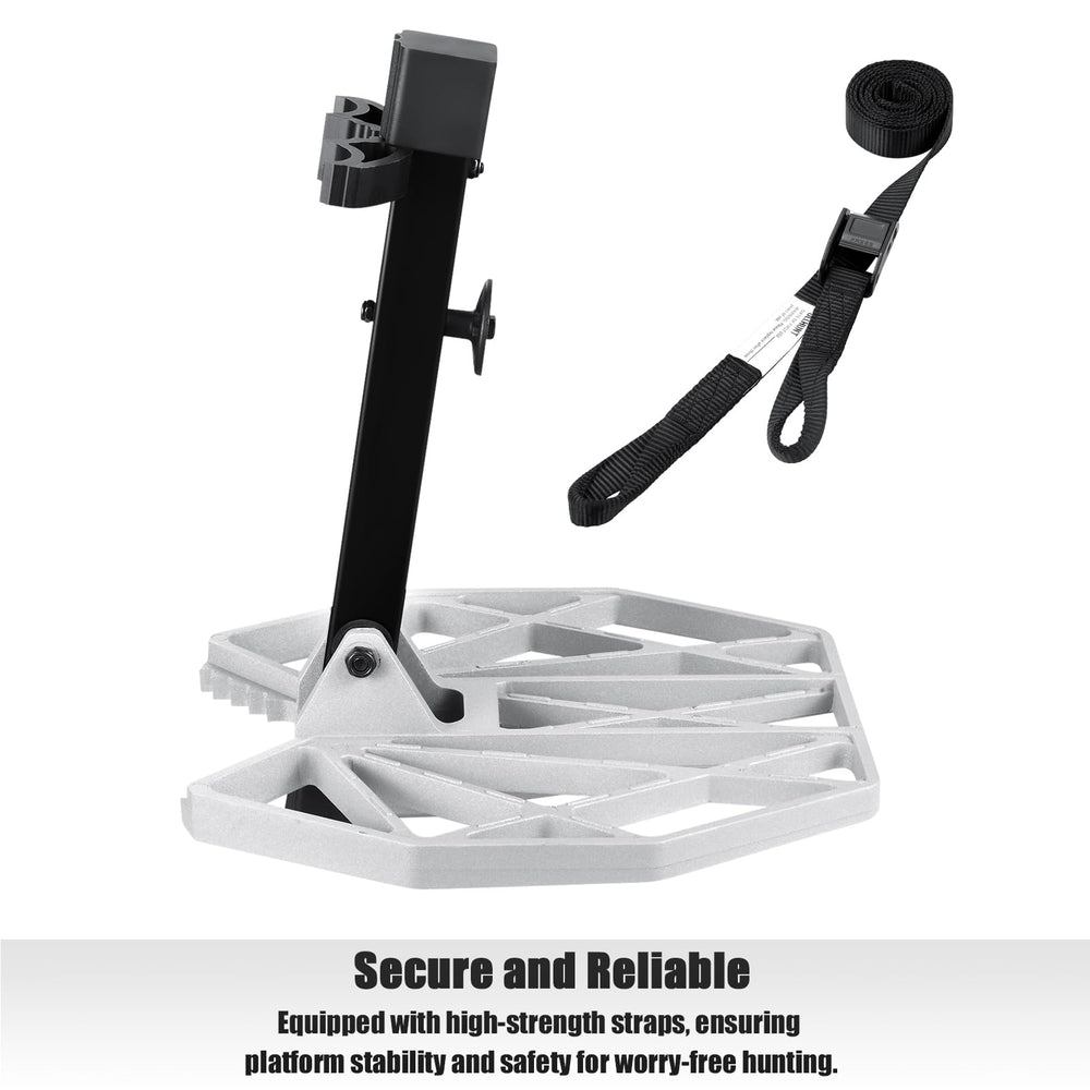 Lucky Clover saddle-platform-non-slip-design offers extra grip during movement.