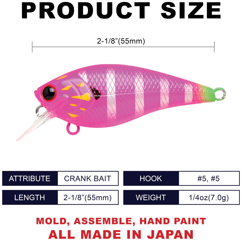 Fat CB BDS Magic 1.2 306 Pink Dragon Gill – side profile