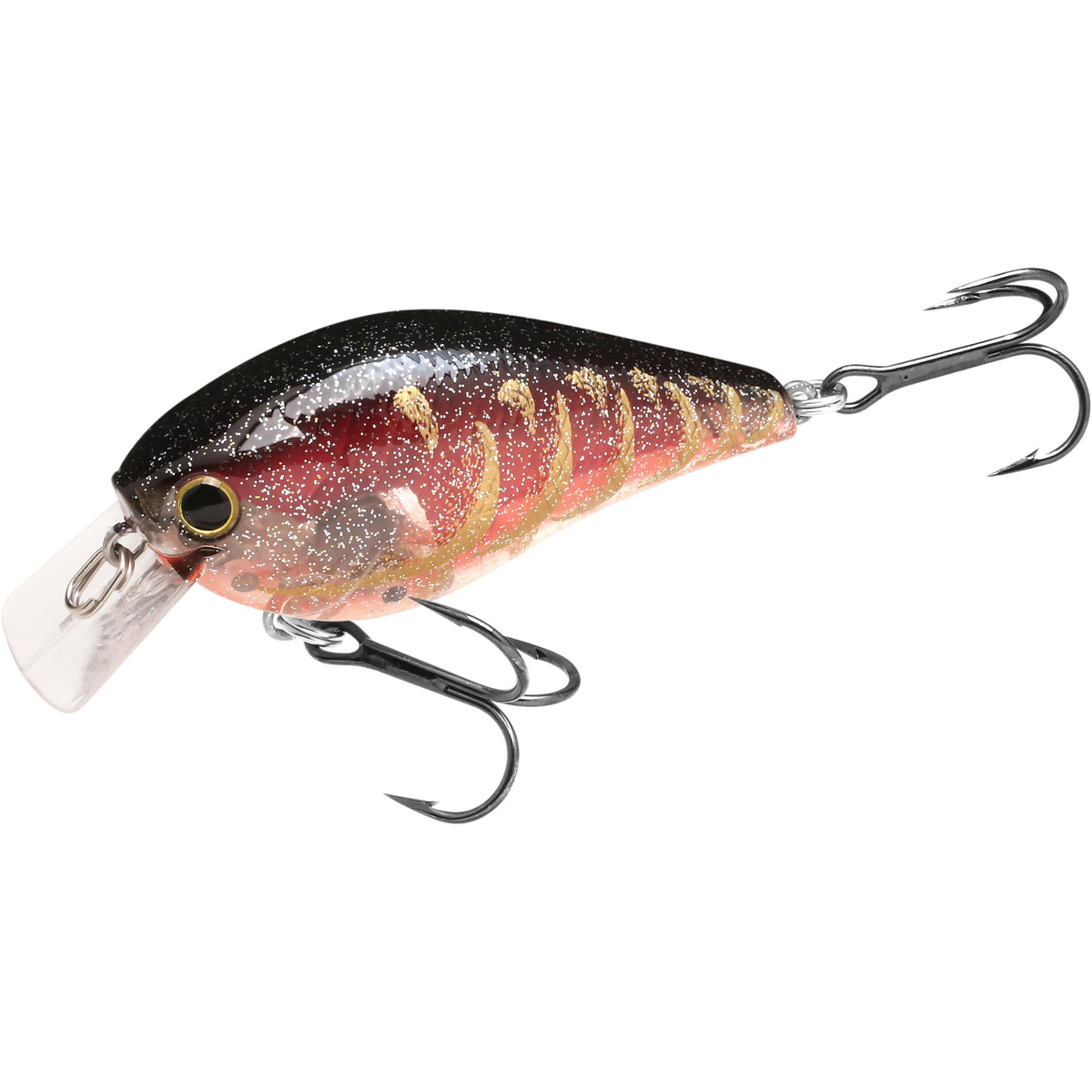 LUCKY CRAFT LC 1.5 Silent Crankbait in Rayburn Red Craw color