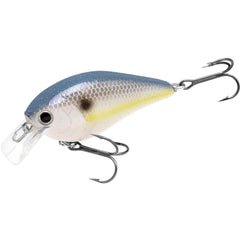 Lucky Craft LC 1.5 silent crankbait front view highlights tight wobble for bass.