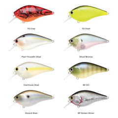 Close-up of laser-sharp hooks on LC 2.5 Silent Crankbait