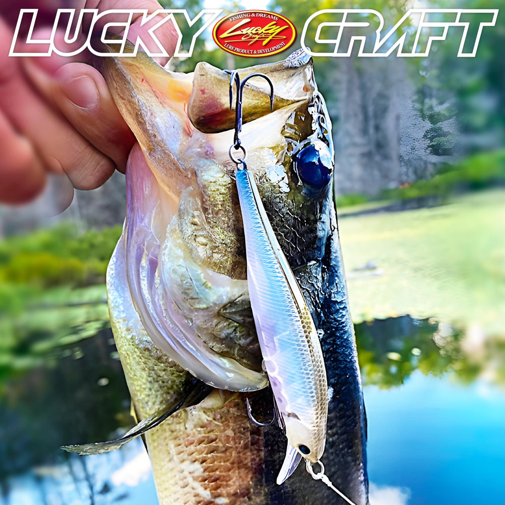 LUCKY CRAFT Lightning Pointer 98XR suits bass and walleye across lines and rods.