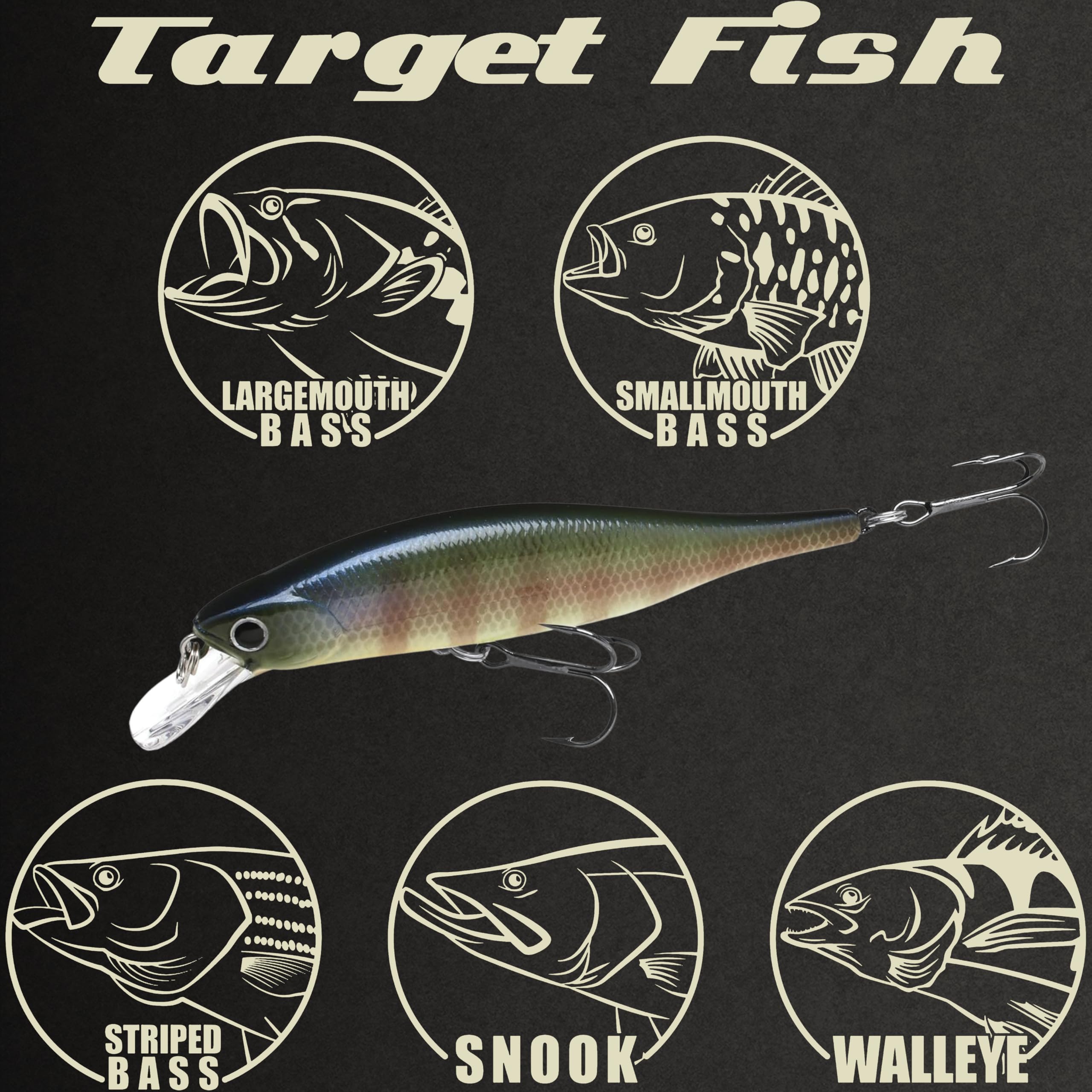 LUCKY CRAFT Lightning Pointer 98XR Japanese hand-painted finish detail