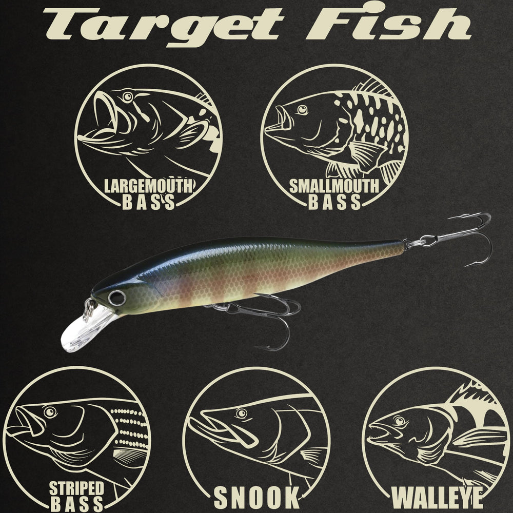 LUCKY CRAFT Lightning Pointer 98XR Japanese hand-painted finish detail