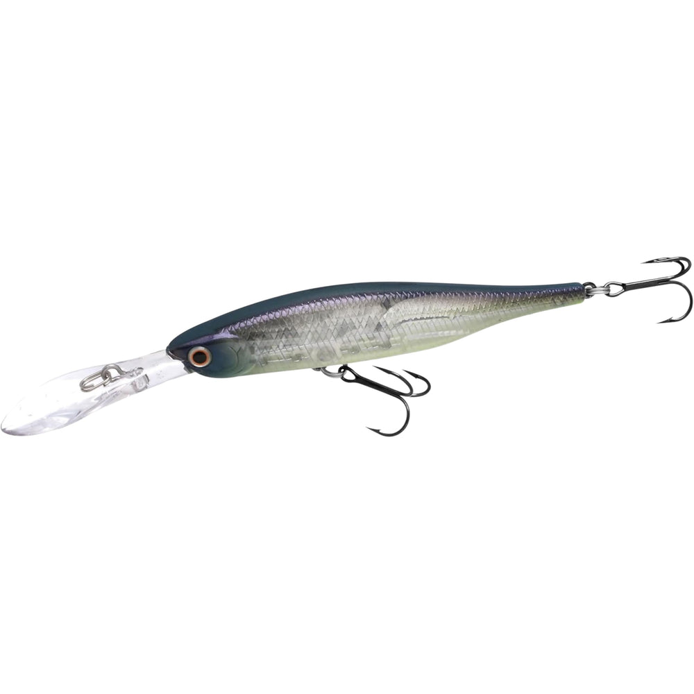 Lucky Craft Lightning Staysee 90SP 371 Bone Pro-Blue lure with lifelike color attracts bass