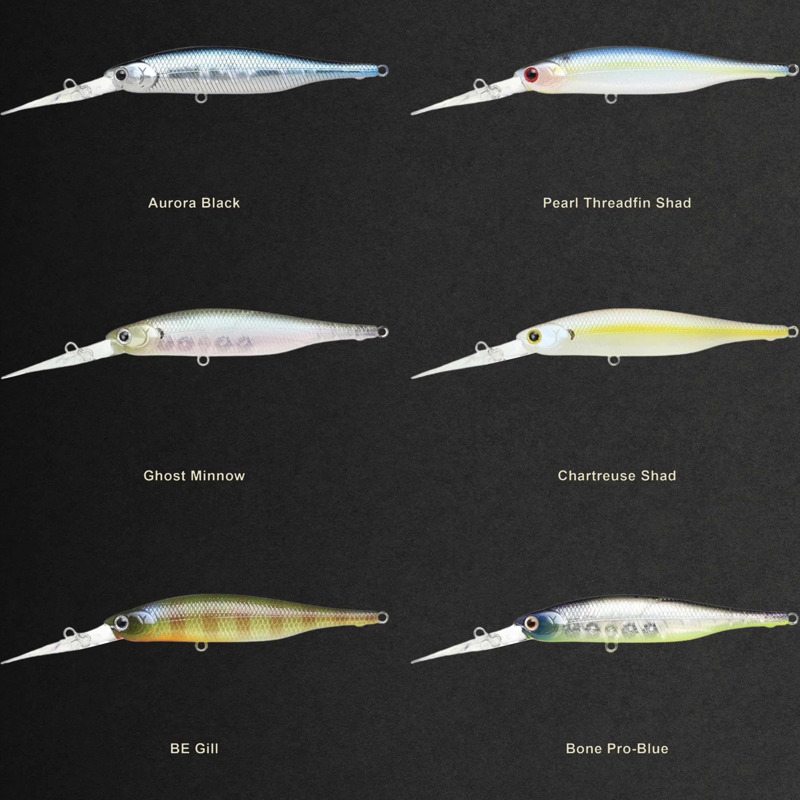 Lucky Craft Lightning Staysee 90SP hand-painted finish increases visibility