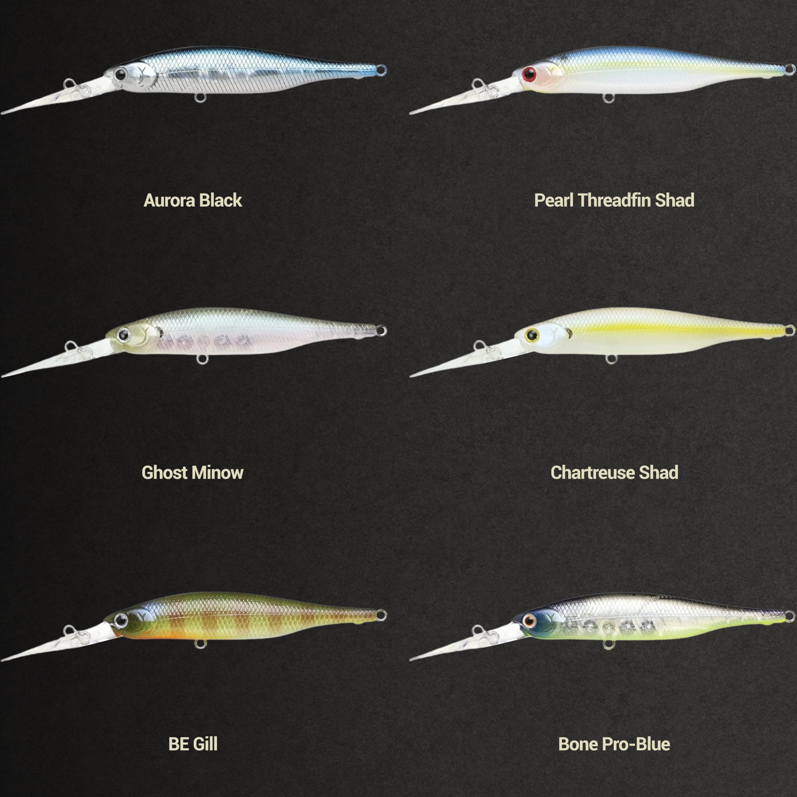 Lucky Craft Lightning Staysee two ultra-sharp hooks offer reliable hooksets