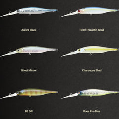 Lucky Craft Lightning Staysee two ultra-sharp hooks offer reliable hooksets