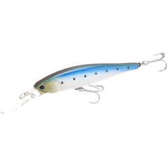 Close-up of hand-painted Lucky Craft Pointer 100DD with reflective finish