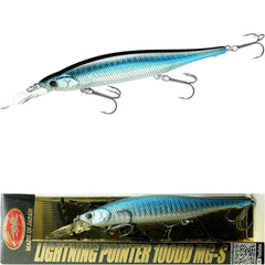 LUCKY CRAFT Pointer 100DD front view showing aerodynamic profile for long casts