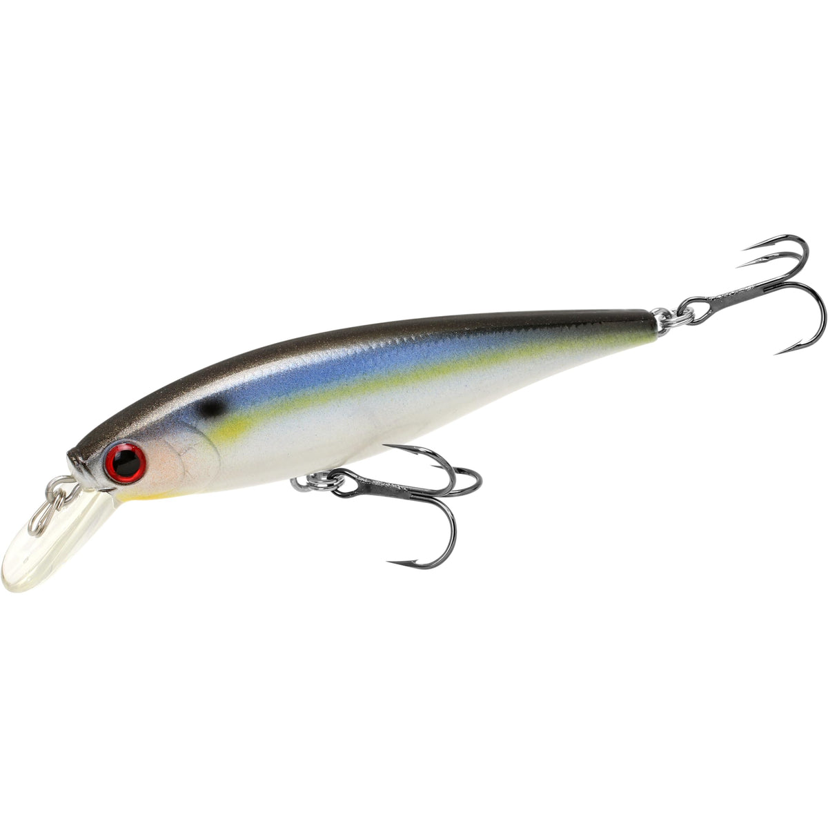 Lucky Craft Pointer 78SP 3-inch suspending jerkbait in Pearl Threadfin Shad color