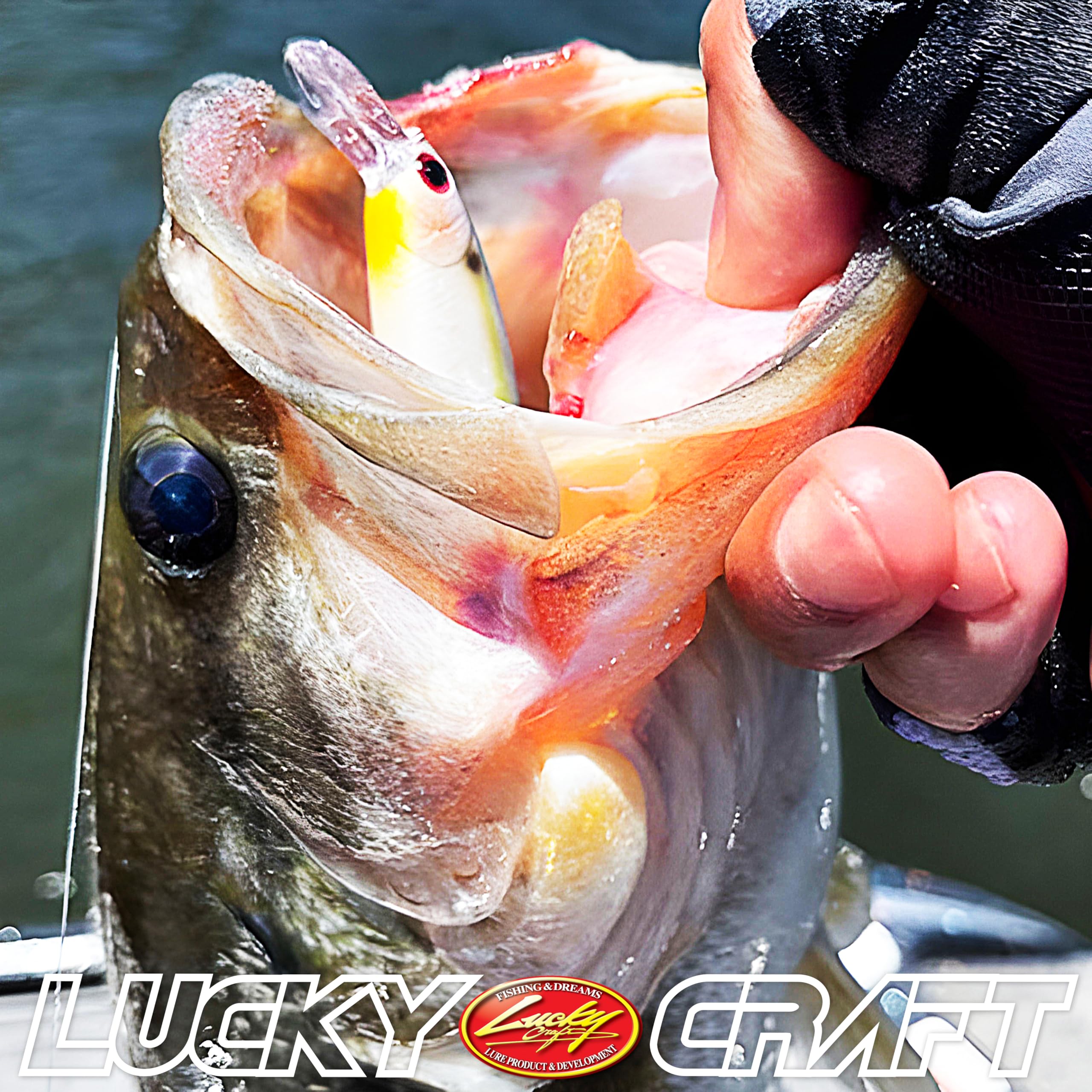 Angler casting with Pointer 78SP jerkbait in a clear water lake