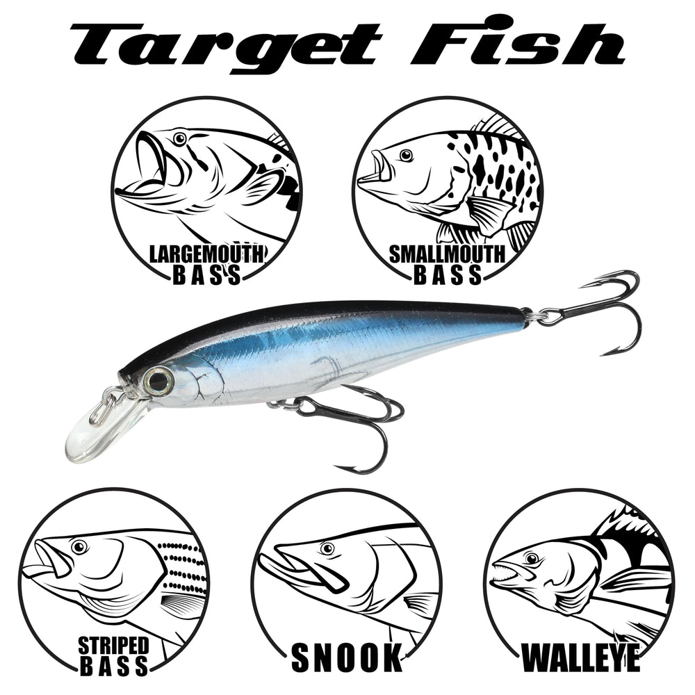 Lucky Craft Pointer 78SP with proven finishes for confident bites.