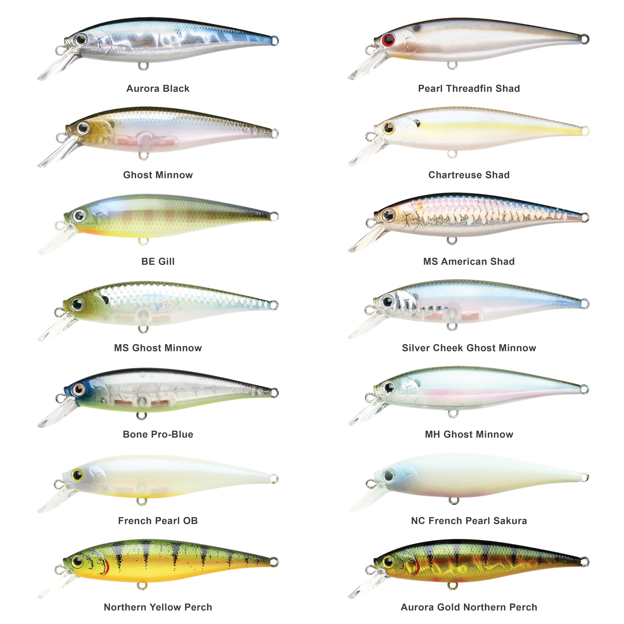 LUCKY CRAFT Pointer 78SP lure mid-suspension action shows steady movement.