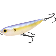 LUCKY CRAFT Sammy 65 chartreuse shad topwater lure enables precise walk-the-dog action for surface strikes.