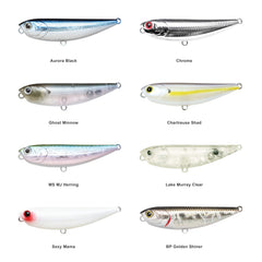 Lucky Craft Sammy 65 internal rattles trigger surface strikes with noise.