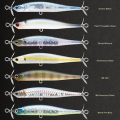 Side profile of Screw Pointer 80 for long casts