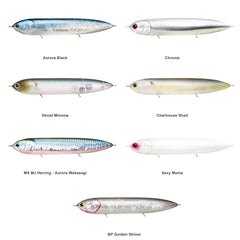 LUCKY CRAFT Super Sammy 126 419 BP Golden Shiner, color pattern for natural water texture.