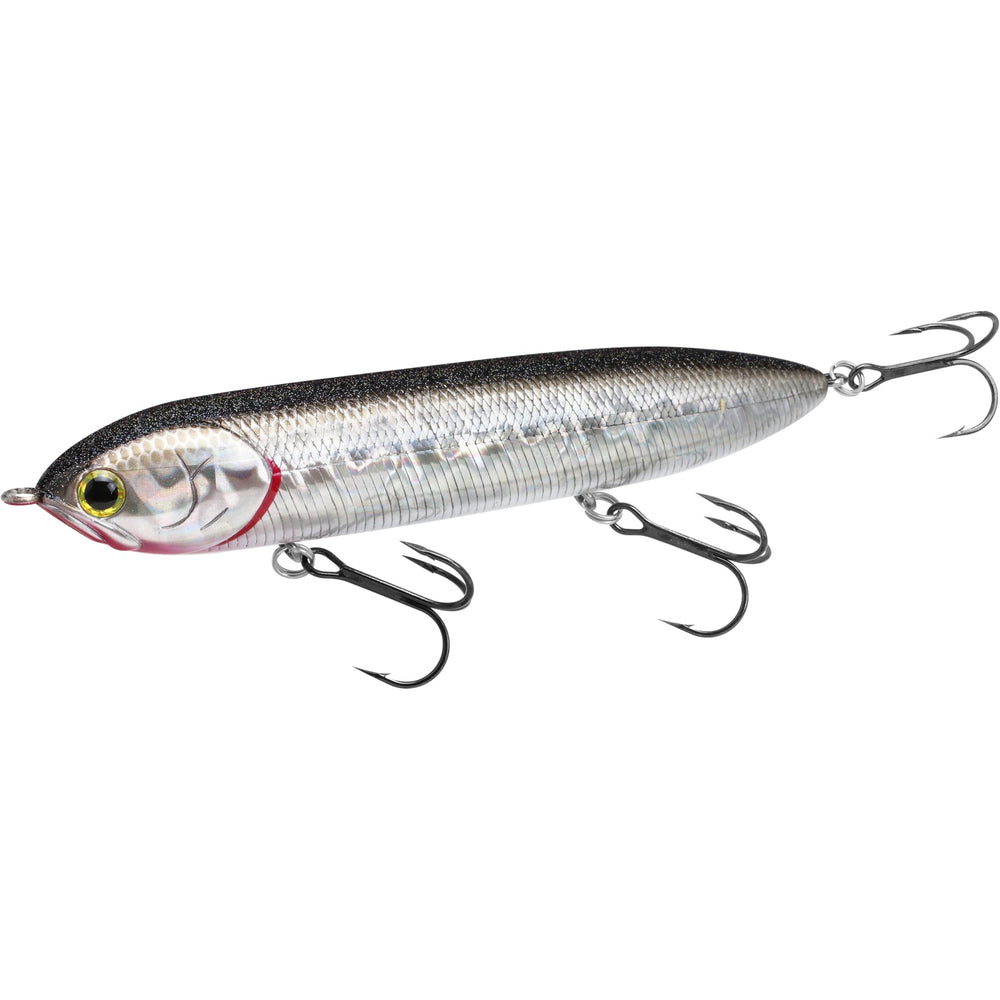 LUCKY CRAFT Super Sammy 126 front view highlighting compact floating profile for surface fishing.