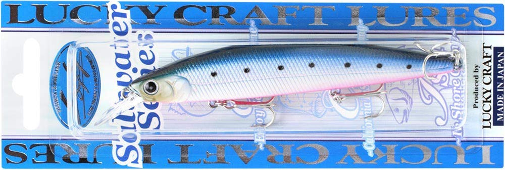 Inshore saltwater fishing with Surf Pointer 115MR near rocky shoreline